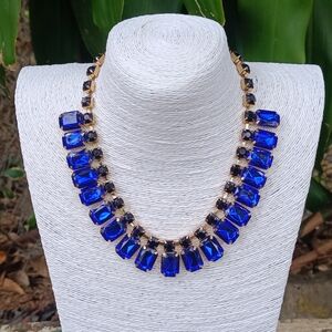 Women's Blue Necklace Fashion Jewery